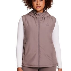 Reebok Hooded Vest- Driftwood